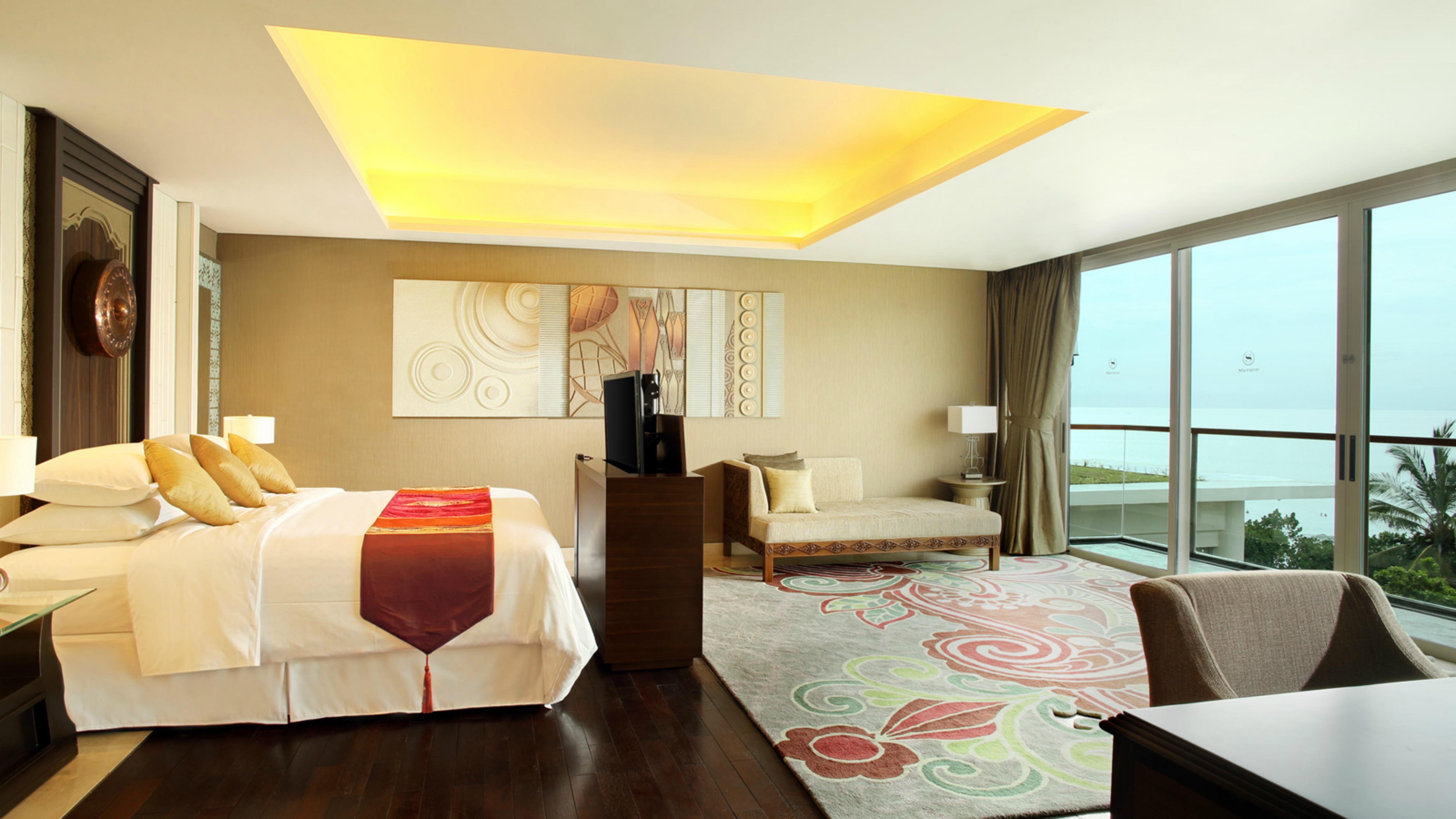 Sheraton Bali Kuta Resort Ngoại thất bức ảnh A suite at the hotel