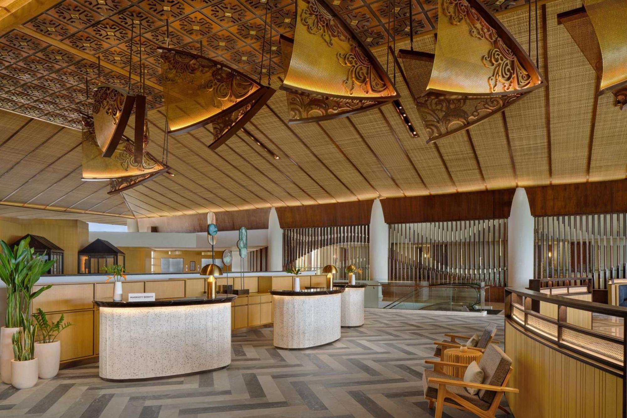 Sheraton Bali Kuta Resort Ngoại thất bức ảnh The lobby of the hotel